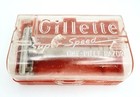 Gillette Super Speed Double Edge Safety Razor Vintage 1931-1951 No Date Code