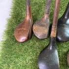 Lot Of 10 Fairway Wood Hickory Shaft Rh Circa Early 1900s