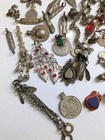One Pound Tribal Findings Vintage Jewelry Bits Charms  18035 