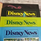 Lot Of 4 Vintage 1985 Disney News Magazine Theme Park Collectibles