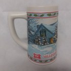 Miller High Life Holiday Beer Mug Stein Ceramic 5 75  Christmas Winter 