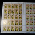 Sheet Of Stamps - Morocco N  687 688 X25 Flowers Mint Luxury Mnh Value