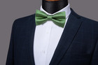 Pre-tied Bow Tie Satin Solid Bowtie Adjustable Tuxedo Bowties For Men With Gift 