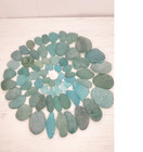 Genuine Surf Tumbled Sea Glass  From Japan  390g