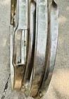 Ludwig Wfl 50   s Vintage Nickel Brass 14    8 Lug Snare Hoops Pair