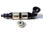 Metal Smoking Pipe Black Bowl Chamber Aluminum Nickel Brass 3 4  Pipes Screens
