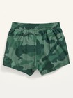 Old Navy Kid Girls Go-dry Cool Camo Dolphin-hem Run Shorts Size Xs S M L Xl