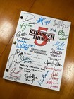 Stranger Things 5 Series Finale Script Signed- Rightside Up- Autograph Reprints