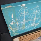 Mid-century Modern Denmark Wasa Gustav Ii Adolfs Billing Boats Wood Model