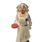 Vintage Barclay Manoil Military Nurse 3  Lead Toy Figure