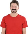 3 5  12pcs Fake Black Mustaches - Self-adhesive Party Theater Costume Prop Fun 