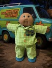 16    Cabbage Patch Kids Doll Boys Plaid Flannel Pjs Clothes Slippers