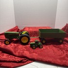 Ertl 1 16 Vintage John Deere Tractor   Wagon 1519gd Made In Usa