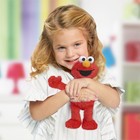 Sesame Street Friends 8-inch Elmo Sustainable Plush Stuffed Small  Red