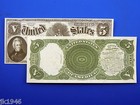 Reproduction  5 1880 Legal Tender Note Us Paper Money Currency Copy