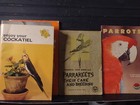 Mixed Lot Of 9 Vintage Bird Books   Pamphlets Parakeets Parrots Canaries Good