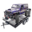 Kyx 1 10 Rc Hd Dual Axle W  Leaf Suspension Scale Truck Trailer Big Trailer 