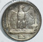Italy 1927 5 Lire 298800 Combine Shipping