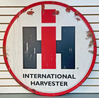 Large 36  International Harvester Ih Logo Farming   Tractor Metal Sign - 42080