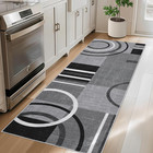 Runner Rug 2x6 Modern Geometric Area Rug Non Slip Hallway Rugs