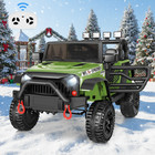 Ride On Car Trucks 12 24v Electric Kids Toys  Mp3 Music Light W  Remote Control