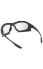 Uvex Seismic Standard Safety Glasses S0604x By Honeywell Black clear