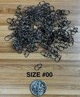 Snaps Stainless Steel Black Nickle Duo-lock Lure Rig Clips Fishing Clip 100 Pack
