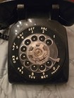 Vintage Bell System Western Electric Black Rotary Telephone Untested