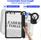 30x 6x Handheld Magnifying Glass  Large Magnifying Glass For Reading  Magnifier