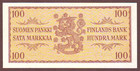 Finland 100 Markkaa  1957    Gem  Unc