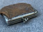 Vintage Gettysburg Pa Souvenir Leather Coin Purse 1930   s 40   s 