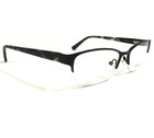 Bloom Optics Petite Eyeglasses Frames Carla Blk Black Brown Tortoise 50-16-135