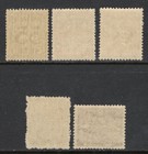 Japan Sc 389-93 1947 Definitive Mnh