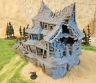 Haunted Manor House 28mm Ruined Village Terrain D d Lotr Mordheim Warhammer
