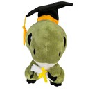Dinosaur Graduation Cap Diploma Stuffed Animal Plush Toy Green Cute School