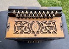Vintage 1904 M Hohner Accordeon 10 Keys Steel Reeds  Gold Medal St  Louis Rare