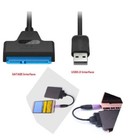 Usb 2 0 To Sata 22 Pin Laptop Hard Disk Drive Ssd Adapter Converter  se