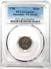 1795 Flowing Hair Half Dime H10c - Certified Pcgs Vf Details - Rare Date Coin 