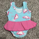 Iplay Small 3-6 Month Baby Girl Swimsuit  With Swim Diaper