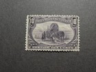 Us Stamp Scott No 290 1898 10c Hardships Of Emigration  Gray Violet   Mint Og Vf