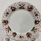 16 Pc Vintage Party Concepts Inc  Christmas Santa Dinnerware