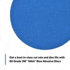 3m Stikit Blue Abrasive Disc Roll 36265  No Hole  Coating 5 In Diameter  