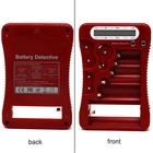   brand New  12-type Battery Tester  red  With Lcd Display  Aaa Battery   Cloth