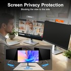 2 Pack 24 Inch Computer Privacy Screen Filter  9h Hardness Anti-scratch Shield F