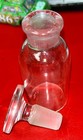 Vintage Glass Apothecary Bottles With Stoppers