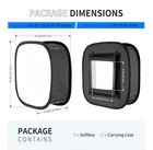 Neewer Studio Collapsible Panel Softbox Diffuser 660 Led W case  16 3  X 6 5 
