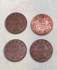 Canada Small Pennies One Cent 1   Canadian 1 Cents Coins 1931 1932 1933 1934