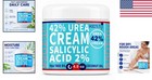 Moisturizing 42  Urea Foot Cream With Aloe Vera  4 Oz For Cracked Heels