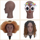 Bald Mannequin Head For Wigs Making  Styling  Makeup Training  Professional Cosm