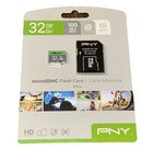 Pny Elite 32gb Microsdhc Uhs-i Class 10 High Speed Flash Card W  Sd Adapter New